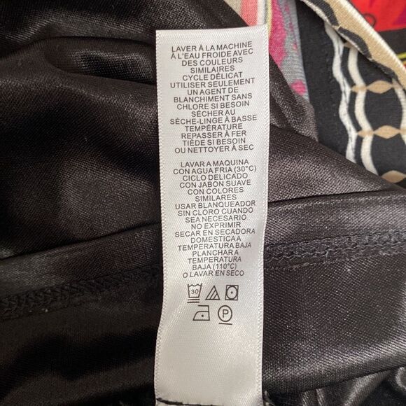 HOST PICKđ„Laundry Shelli Segal Graphic Print DressâSzâLâPink/Red/Purple/Black - Picture 8 of 11